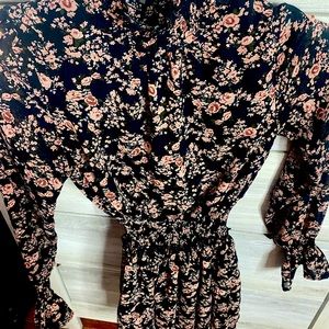 Misguided mock neck dress